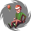 Clown icon/pixelart