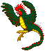Cockatrice. icon/pixelart