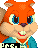 Coming king ain't enough for a red squrriel icon/pixelart