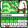 Calendar Challenge- October icon/pixelart