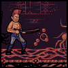 Generic Side Scroller Shooter icon/pixelart