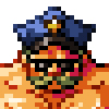 Cop icon/pixelart