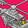 copter icon/pixelart