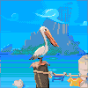 The Secret of Cornouillard (Opening Scene) icon/pixelart