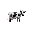 Cow icon/pixelart