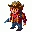 cowboy icon/pixelart
