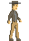 Cowboy icon/pixelart