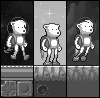 Cozmo the SpaceBear icon/pixelart