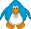 penguin in style of clubpenguin V2 icon/pixelart