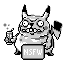 Bourg-Cagette / BRUNO icon/pixelart