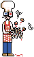 Crazy Pete icon/pixelart
