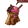 Ice creavil icon/pixelart