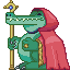 Croc Mage icon/pixelart