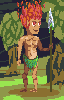Curupira icon/pixelart
