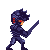 Futuristic dude v2 [idle] icon/pixelart
