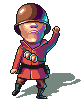 Dancing soldier icon/pixelart
