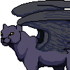 Darkwing Animation icon/pixelart