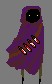 Myserious figure icon/pixelart