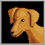 askal:the cyborg dog icon/pixelart