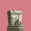 Trash X Marble icon/pixelart