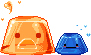 D dot dot icon/pixelart