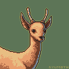 Deer icon/pixelart