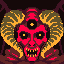 demon icon/pixelart