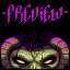 He of the Black Flame icon/pixelart