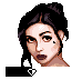 diamandis portrait icon/pixelart