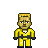 Dignan (Yellow Jumpsuit) icon/pixelart