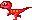 baby dinosaur icon/pixelart