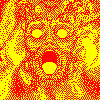 Burning Heart icon/pixelart