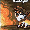 Danger icon/pixelart