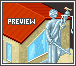 House for advocates icon/pixelart