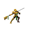 Mecha Lancer (secret santa 2015) icon/pixelart