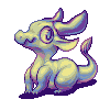 staring dragon icon/pixelart