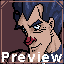 Saiyan menace icon/pixelart