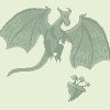 Beware: Killer Dragon icon/pixelart