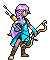 Dreamblazers: Elven Archer icon/pixelart
