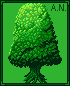 Third Tree icon/pixelart