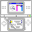 Nintendo DS Lite icon/pixelart