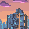 City icon/pixelart