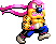 Eduardo running cycle icon/pixelart