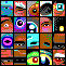 EGA Faces icon/pixelart