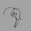 Elephant icon/pixelart