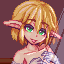 temptation at afternoon icon/pixelart