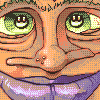 Hairy Elf Thing Dances: Dithering Rework icon/pixelart