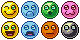 Emoticon Set icon/pixelart