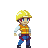 Engineer icon/pixelart