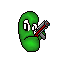 Electric Pickle - Plasma Gun Animation icon/pixelart